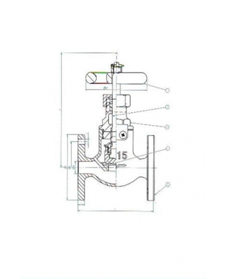 Bronze 5K Globe Valve DN15