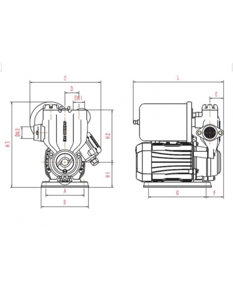 Shimge Automatic Surface Booster Pump PW250Z