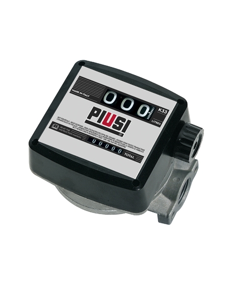 Piusi 3 Digit Mechanical Diesel Meter